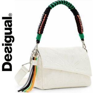 NWT Desigual small Swiss embroidery bag, sold out style